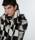 Amiri - Checked cashmere-blend scarf