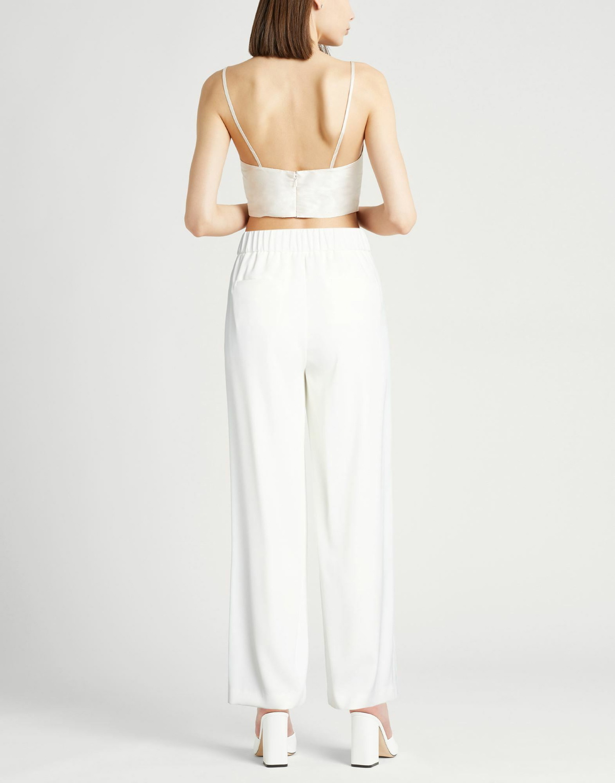 Peserico Easy Womens Pants in White