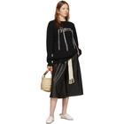 Loewe Black Knit Stitch Sweater