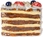 NIKO JUNE SSENSE XX Multicolor Small Birthday Cake Candle Holder