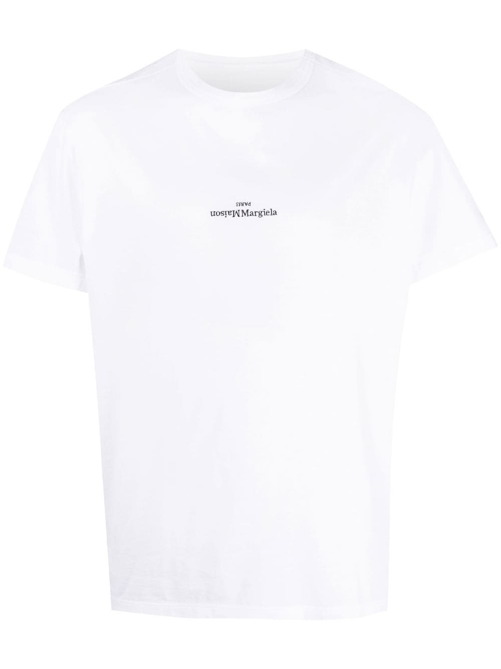 MAISON MARGIELA - Logo Cotton T-shirt Maison Margiela