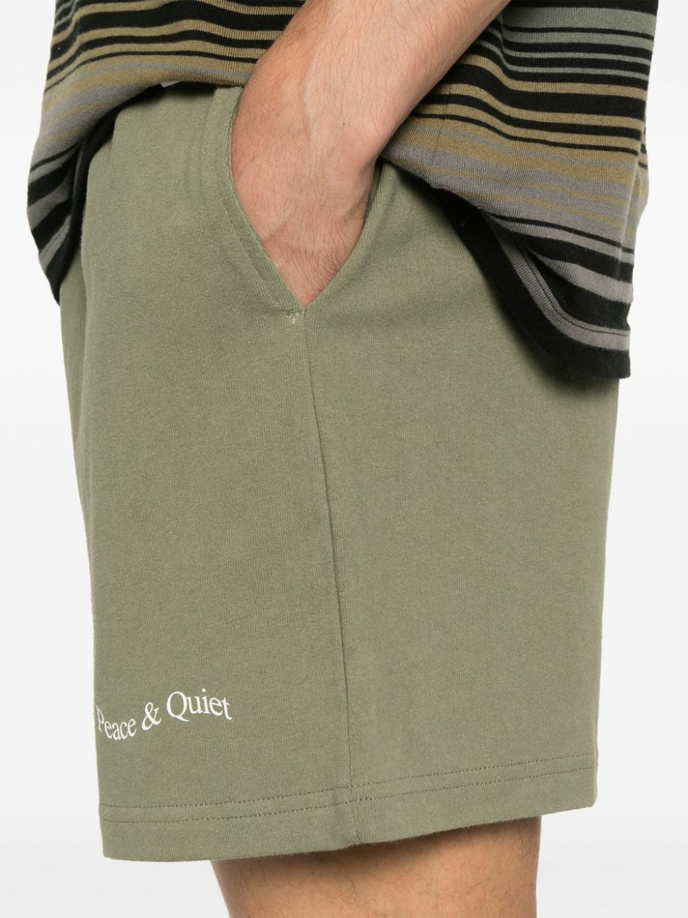 MUSEUM OF PEACE AND QUIET - Cotton Bermuda Shorts