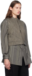 AMOMENTO Gray Motive Vest