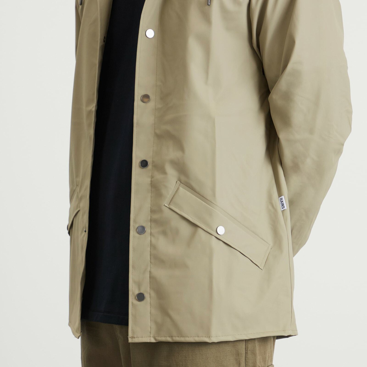 RAINS Men's Classic Jacket in Drift