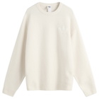 Adidas Women's Knitted Sweatshirt in Wonder White