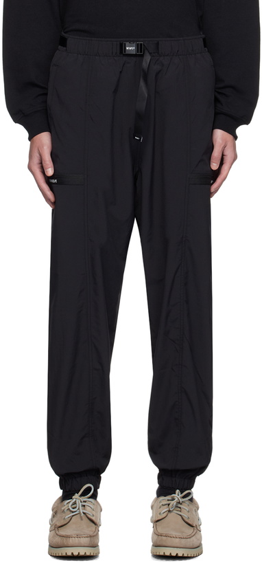 Photo: WTAPS Black Belted Cargo Pants