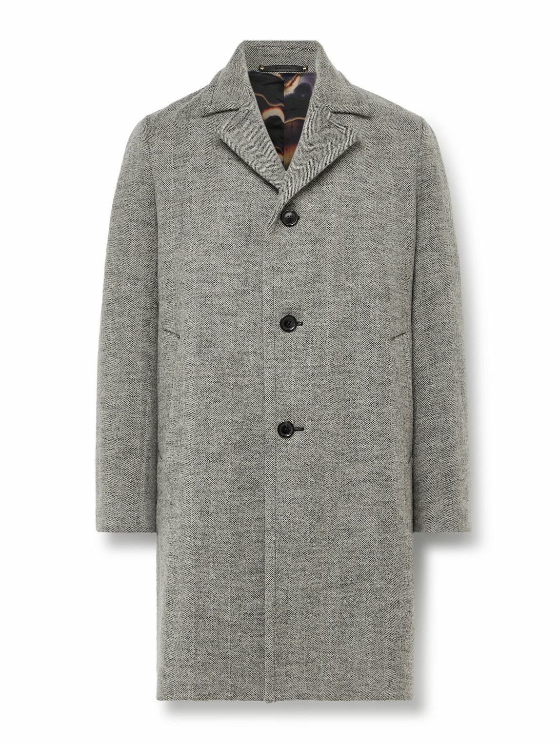 PAUL SMITH - Wool Double-breasted Coat Paul Smith