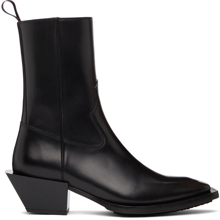 Photo: Eytys Black Luciano Zip-Up Boots