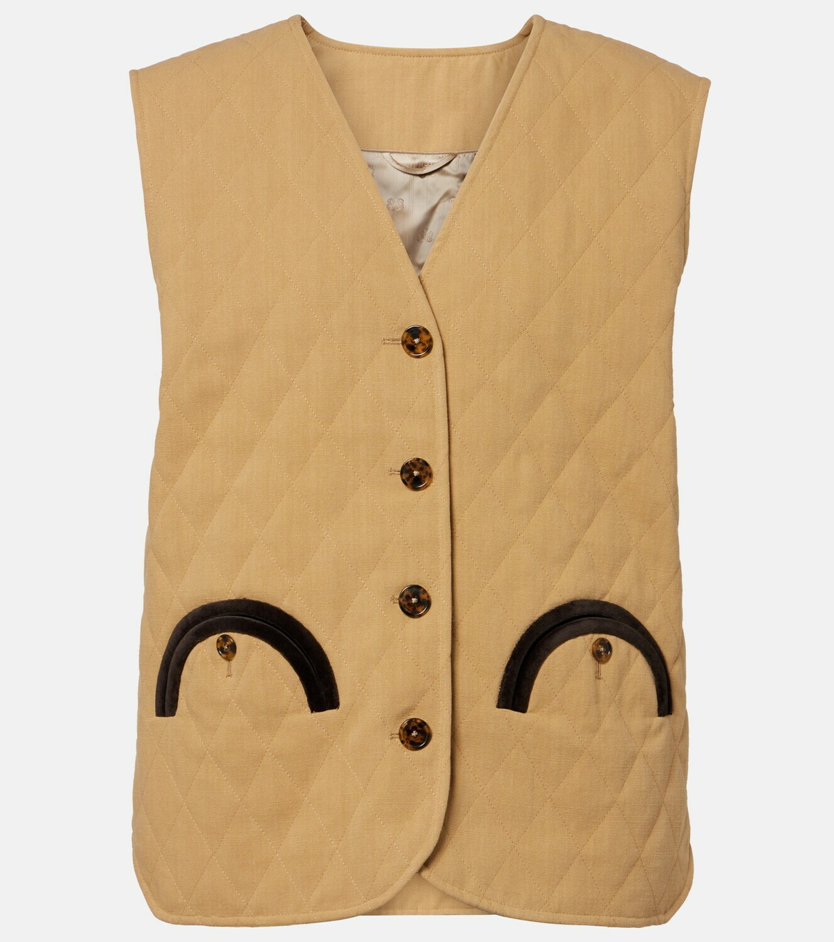 Blazé Milano Suffolk quilted cotton vest