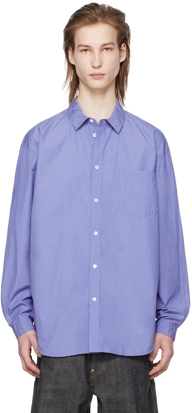 Photo: ATON Blue Button Shirt