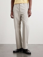 Remi Relief - Straight-Leg Cotton-Twill Trousers - Neutrals