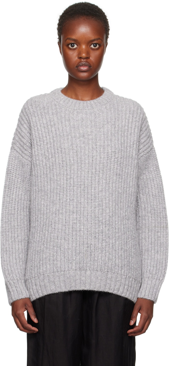 ANINE BING Gray Sydney Sweater ANINE BING