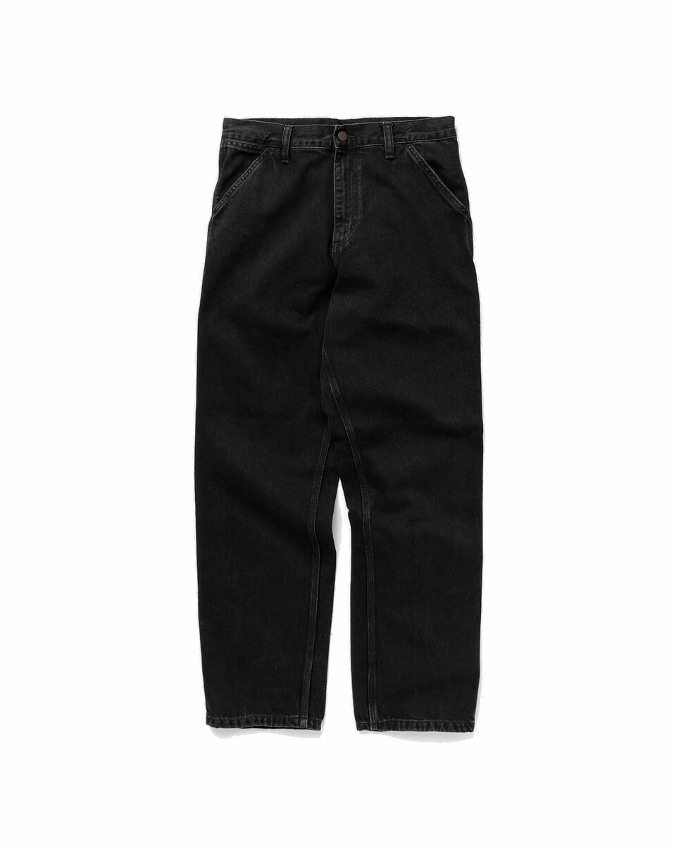 Photo: Carhartt Wip Single Knee Pant Black - Mens - Jeans