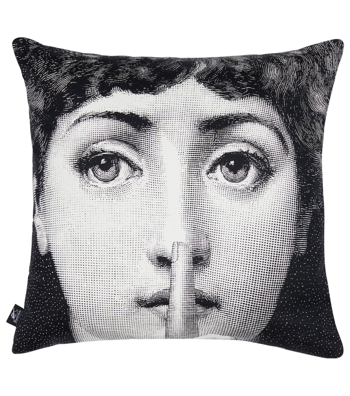 Photo: Fornasetti Silenzio cushion