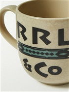 RRL - Logo-Print Stoneware Mug