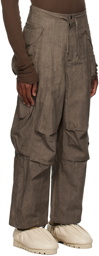 Entire Studios Brown Gocar Cargo Pants