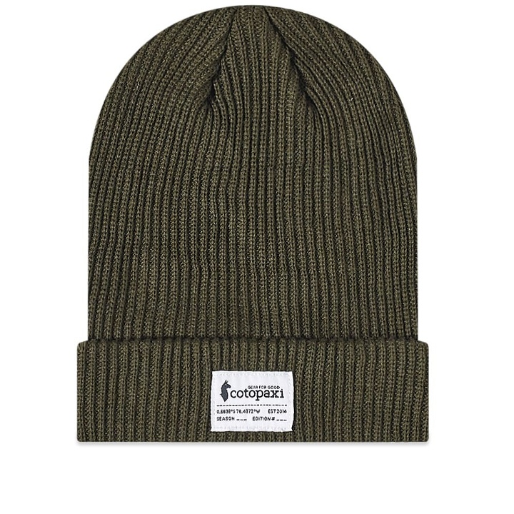 Photo: Cotopaxi Men's Wharf Patch Beanie in Iron