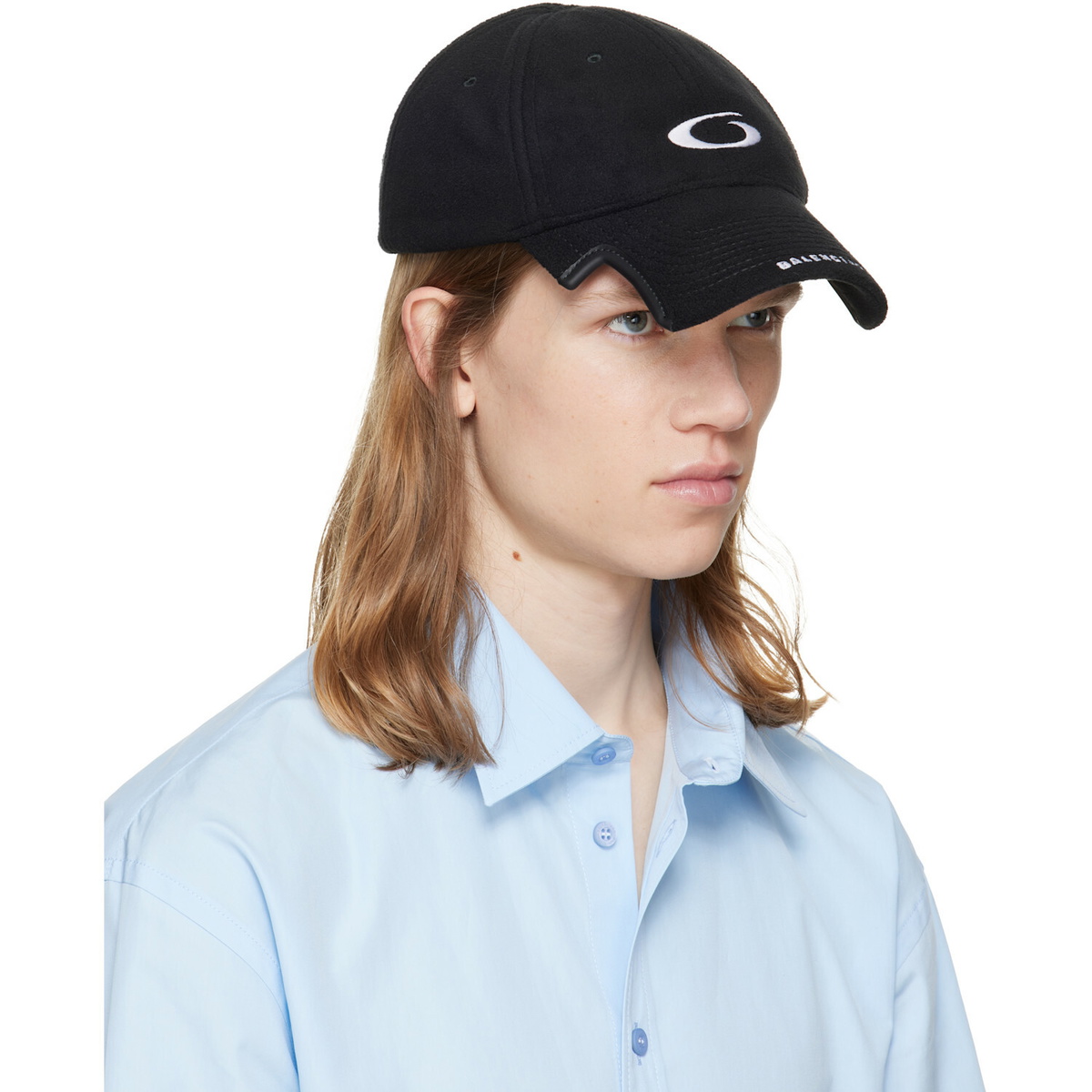 Balenciaga Black Fleece Cap