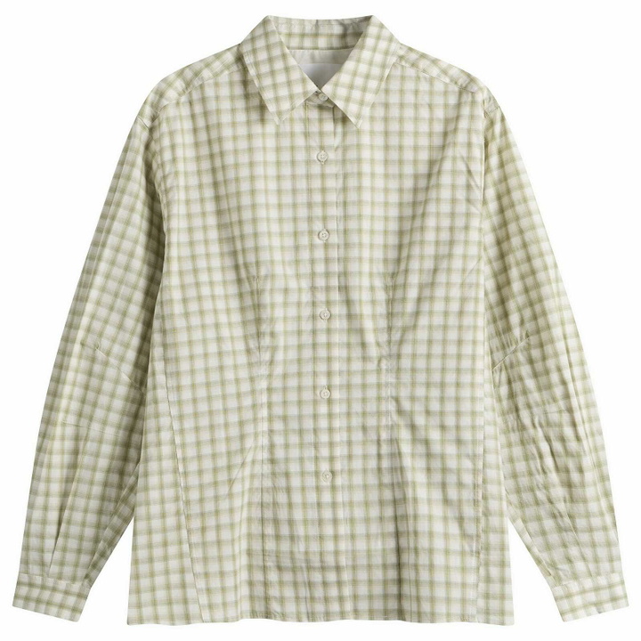 Photo: Samsøe Samsøe Women's Saalesso Shirt in Mosstone Check