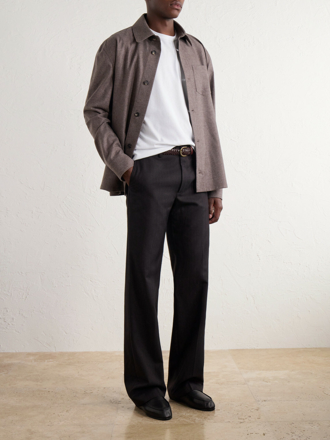 Gabriela Hearst - Bandeira Cotton-Jersey T-Shirt - Neutrals