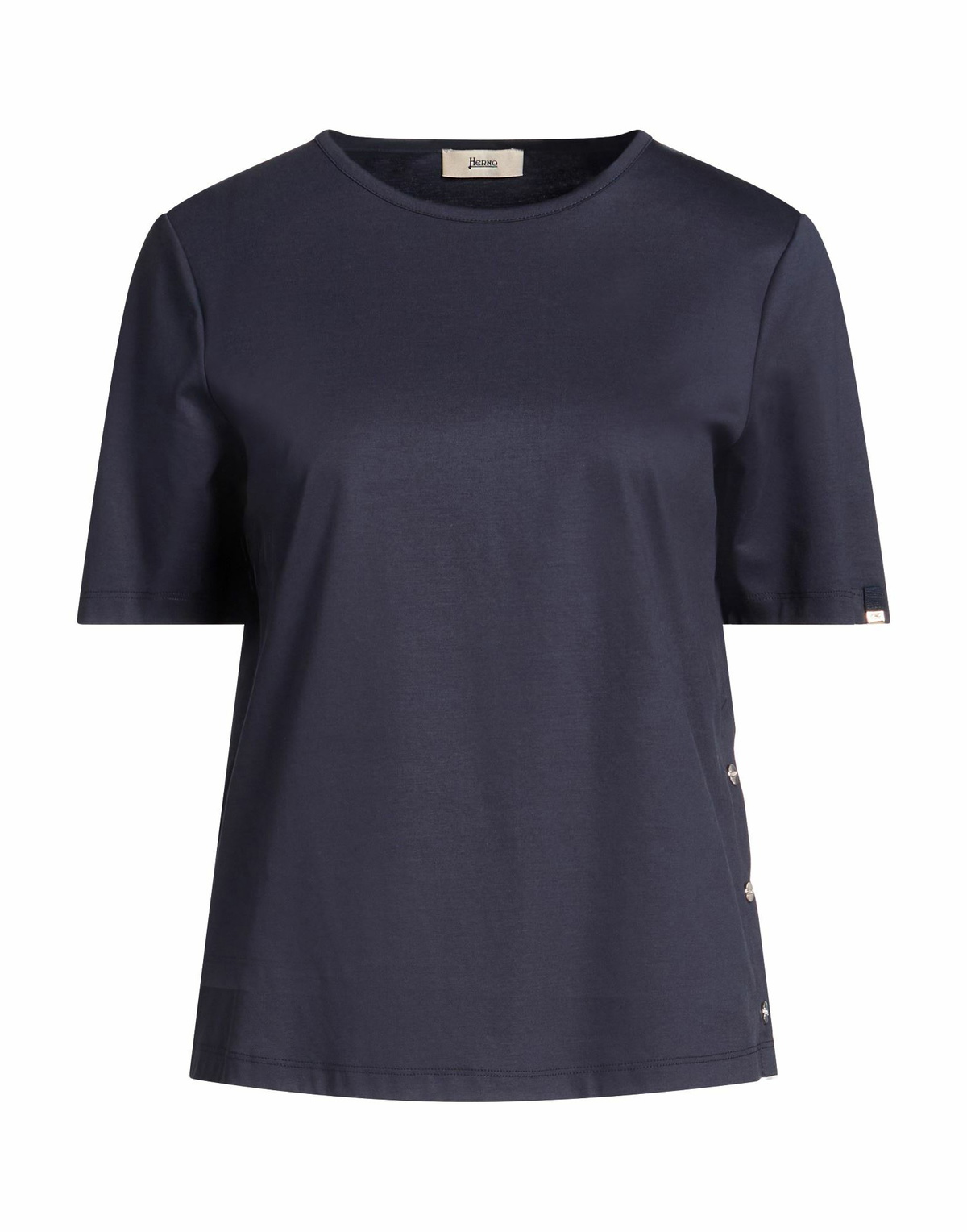 Herno Womens T-shirt Midnight in Blue