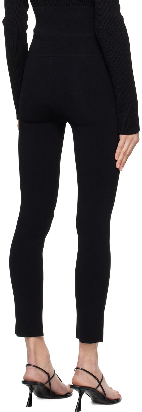 KHAITE Black 'The Harmony' Leggings