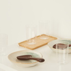 HAY Angle Glass Large - Set of 4 in Clear 