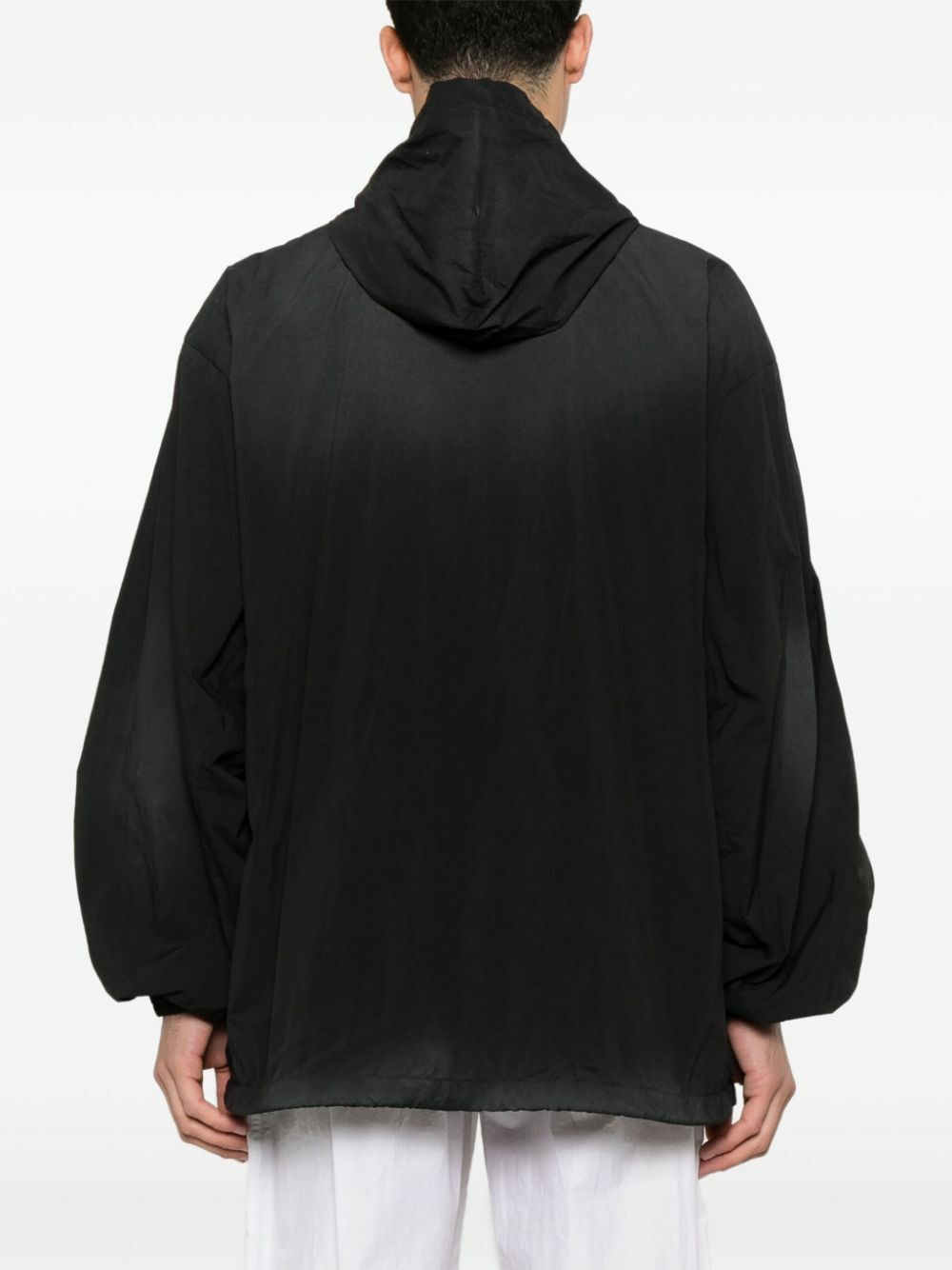 Balenciaga Ombré Hooded Jacket