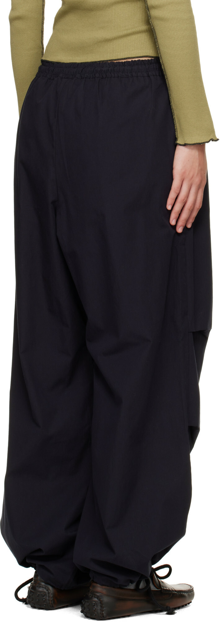 Baserange Black Uro Lounge Pants