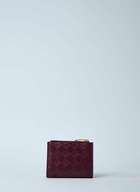 Bottega Veneta Small Intrecciato Bi-Fold Wallet