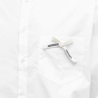 Jacquemus Men's Simon Ribbon Shirt in White