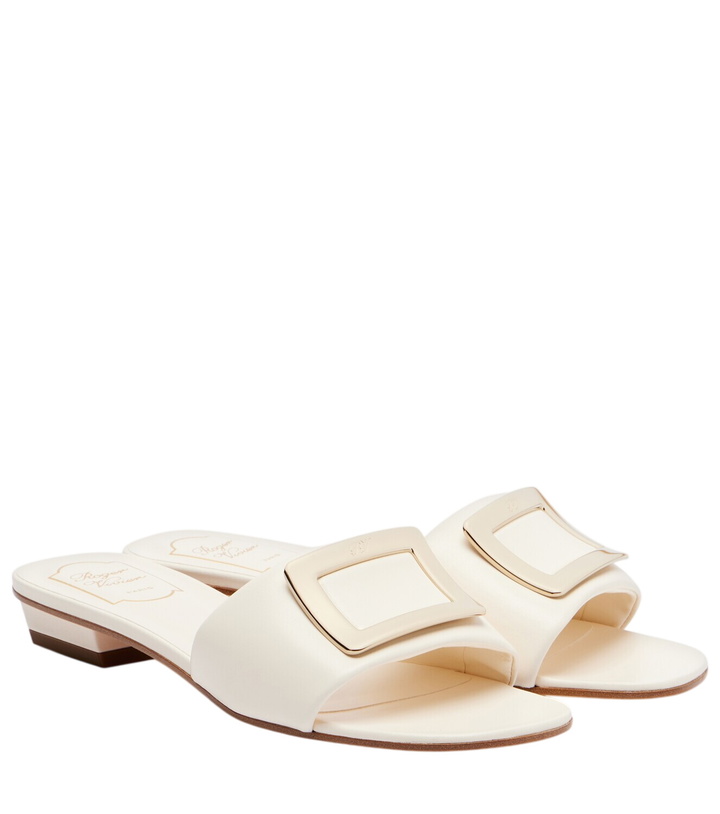 Photo: Roger Vivier Leather slides