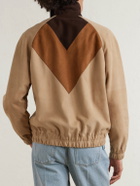 Valentino Garavani - Panelled Suede Jacket - Brown