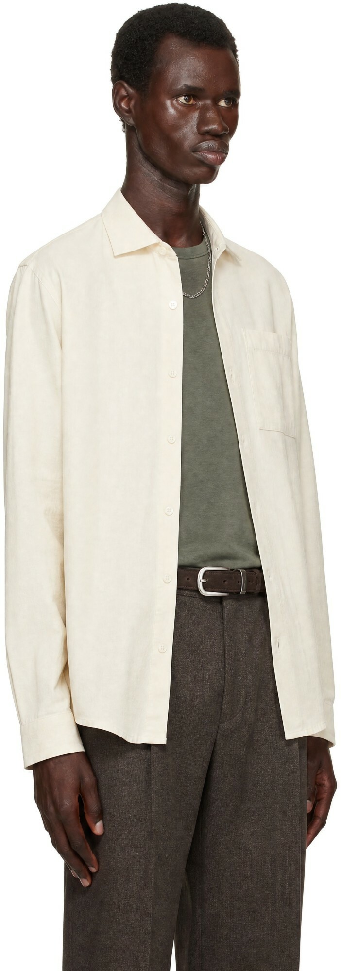 ANOTHER ASPECT Off-White Another 2.1 Shirt