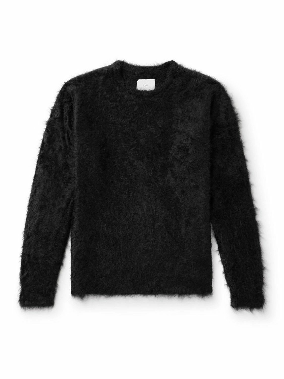 ssstein - Brushed-Cashmere Sweater - Black