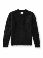 ssstein - Brushed-Cashmere Sweater - Black
