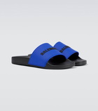 Balenciaga - Pool logo rubber slides