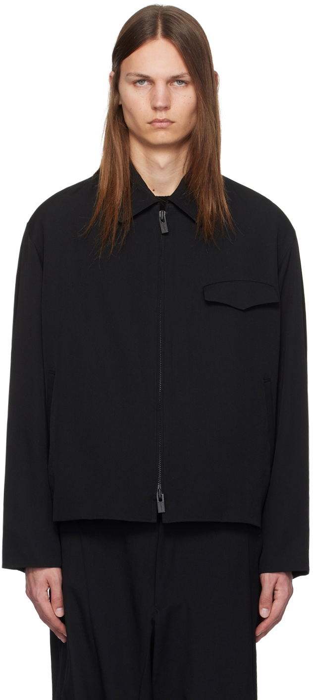 Y's For Men Black Katsuragi Jacket Y's For Men