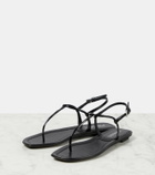 Prada Patent leather thong sandals