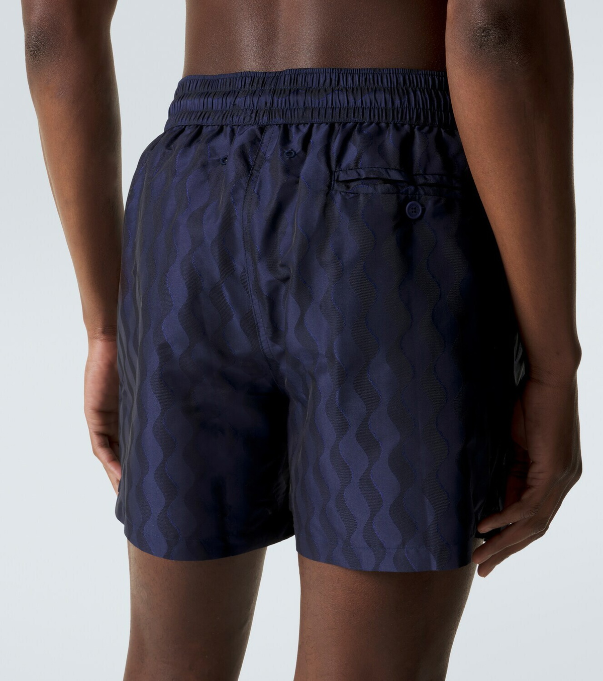 Frescobol Carioca Rio jacquard swim trunks