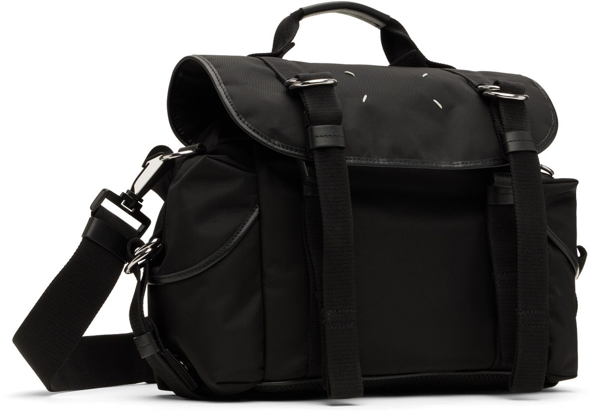 Maison Margiela Black High Tech Small Messenger Bag