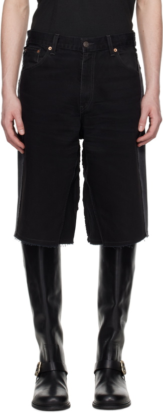 Photo: Prototypes Black New Denim Shorts