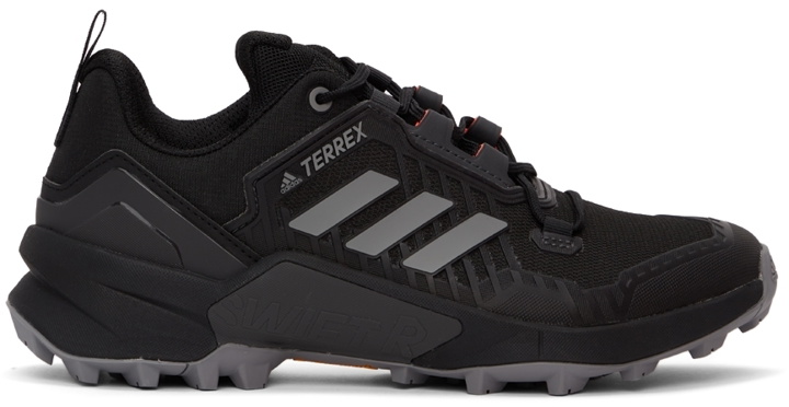 Photo: adidas Originals Black Terrex Swift R3 Hiking Sneakers