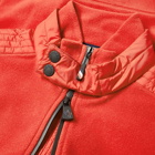 Moncler Grenoble Men's Tricolour Zip Fleece in Red
