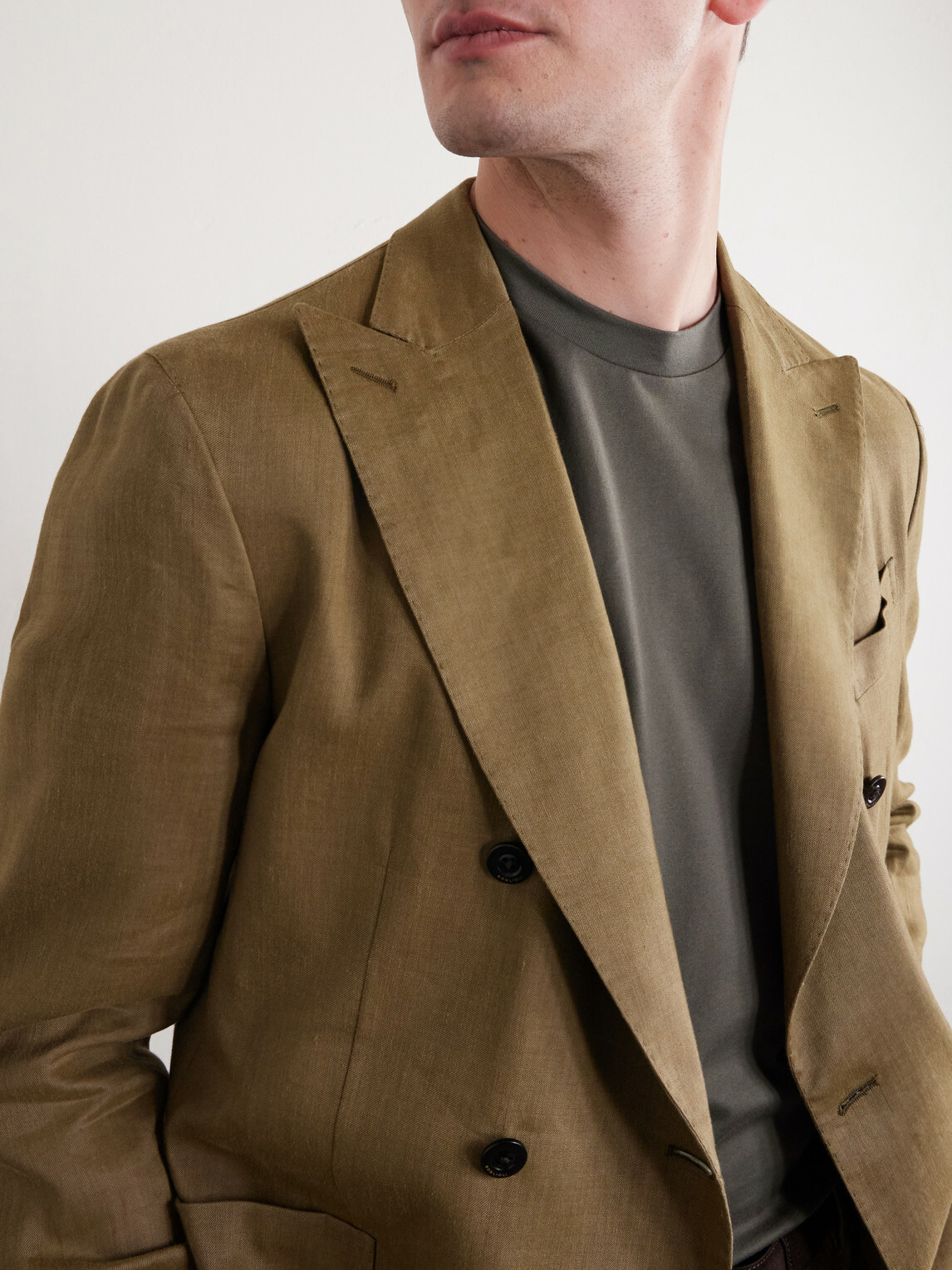Brioni - Cotton-Jersey T-Shirt - Green