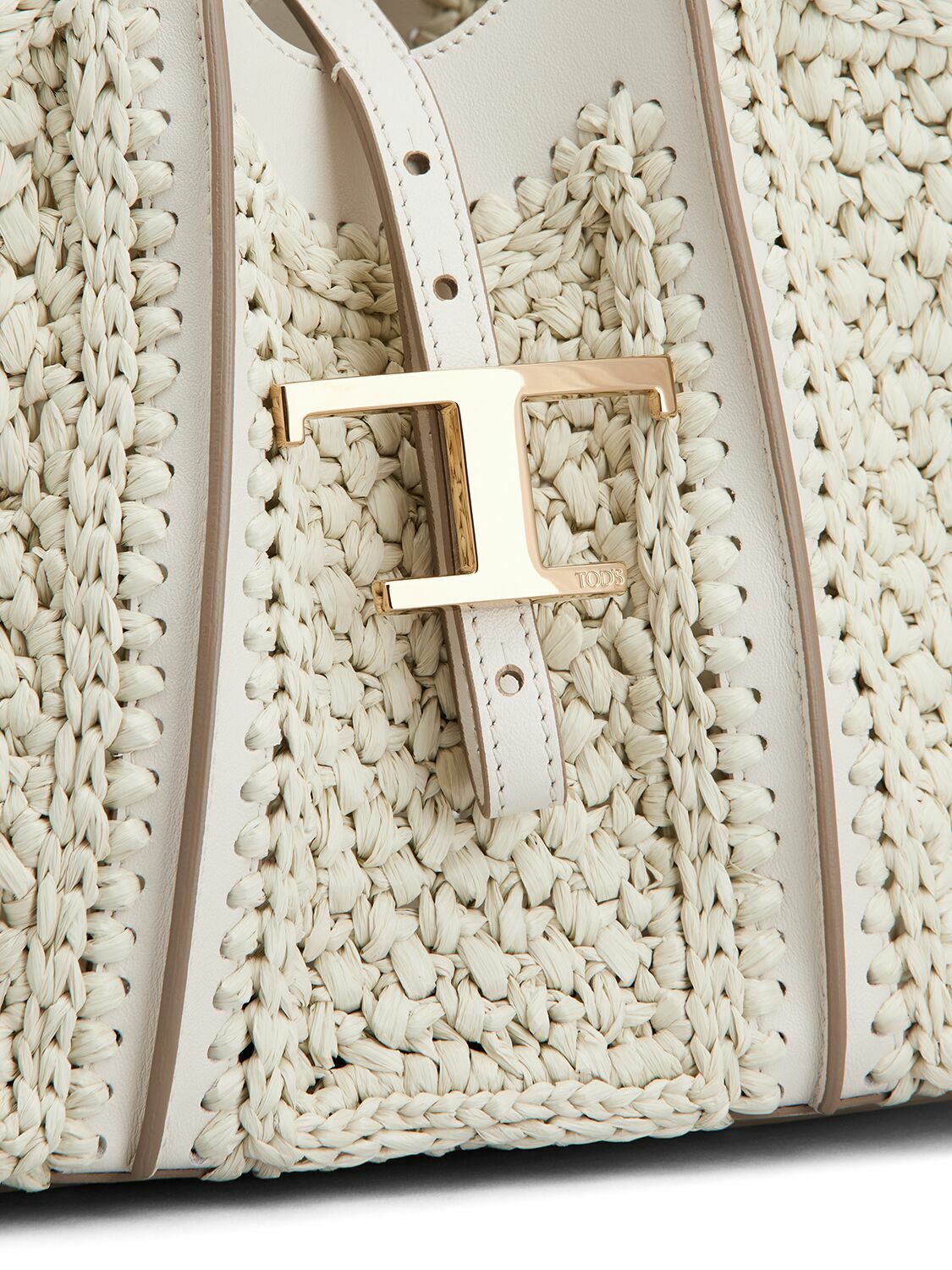TOD'S Mini T Crochet Shopping Bag Tod's
