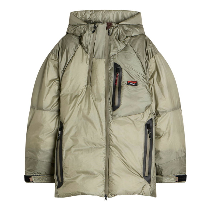 Photo: NANGA Men's Aurora Tex Light Mikami Down Jacket in Sage