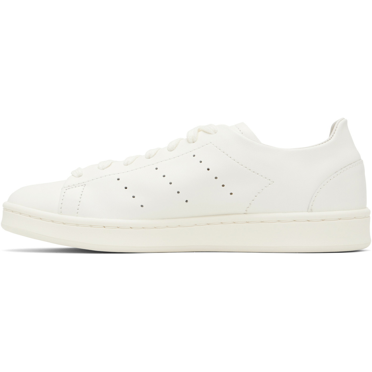 Y-3 White Diagonal Stan Smith Sneakers