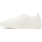 Y-3 White Diagonal Stan Smith Sneakers