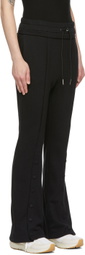 determ; Black Cotton Lounge Pants